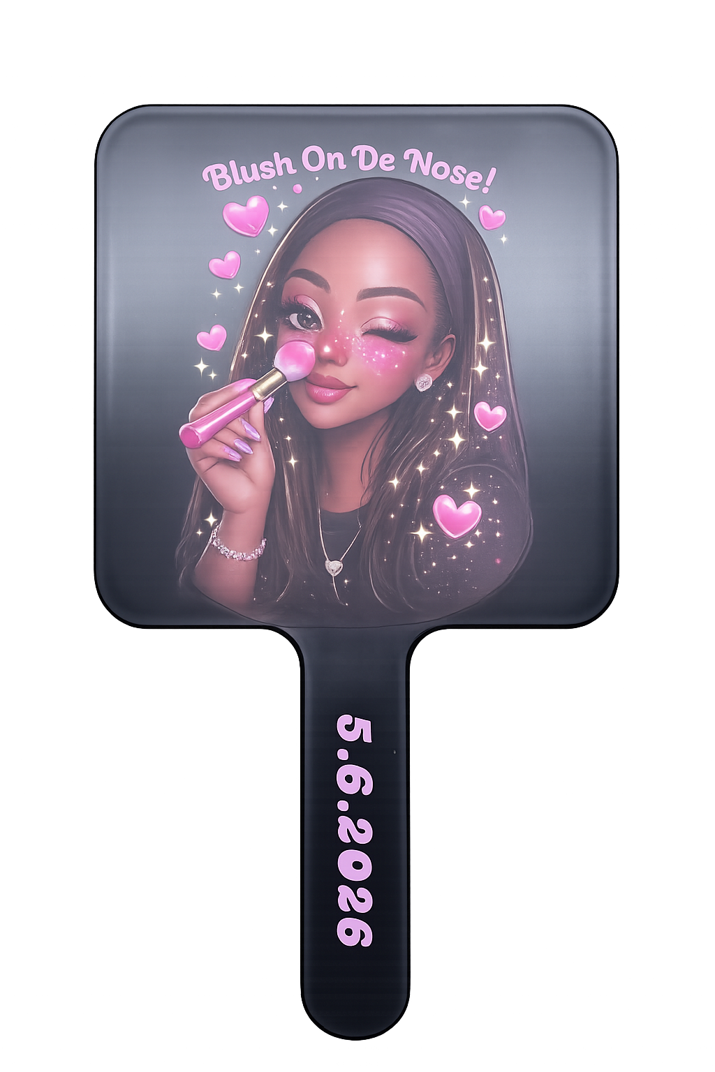 BLUSH ON DE NOSE MIRROR