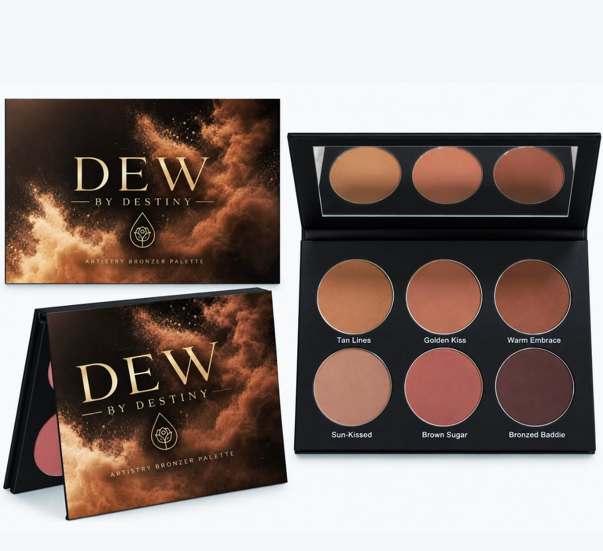 DEW ARTISTRY BRONZER PALETTE
