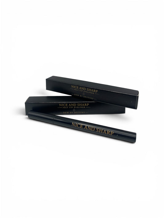 NICE AND SHARP FELT TIP EYELINER