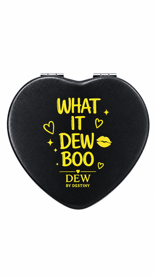 WHAT IT DEW BOO COMPACT MIRROR